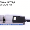 Ê tô kẹp máy phay DYV-6-300 chính xác cao, lực kẹp 4500kgf, thiết kế bền bỉ cho gia công.